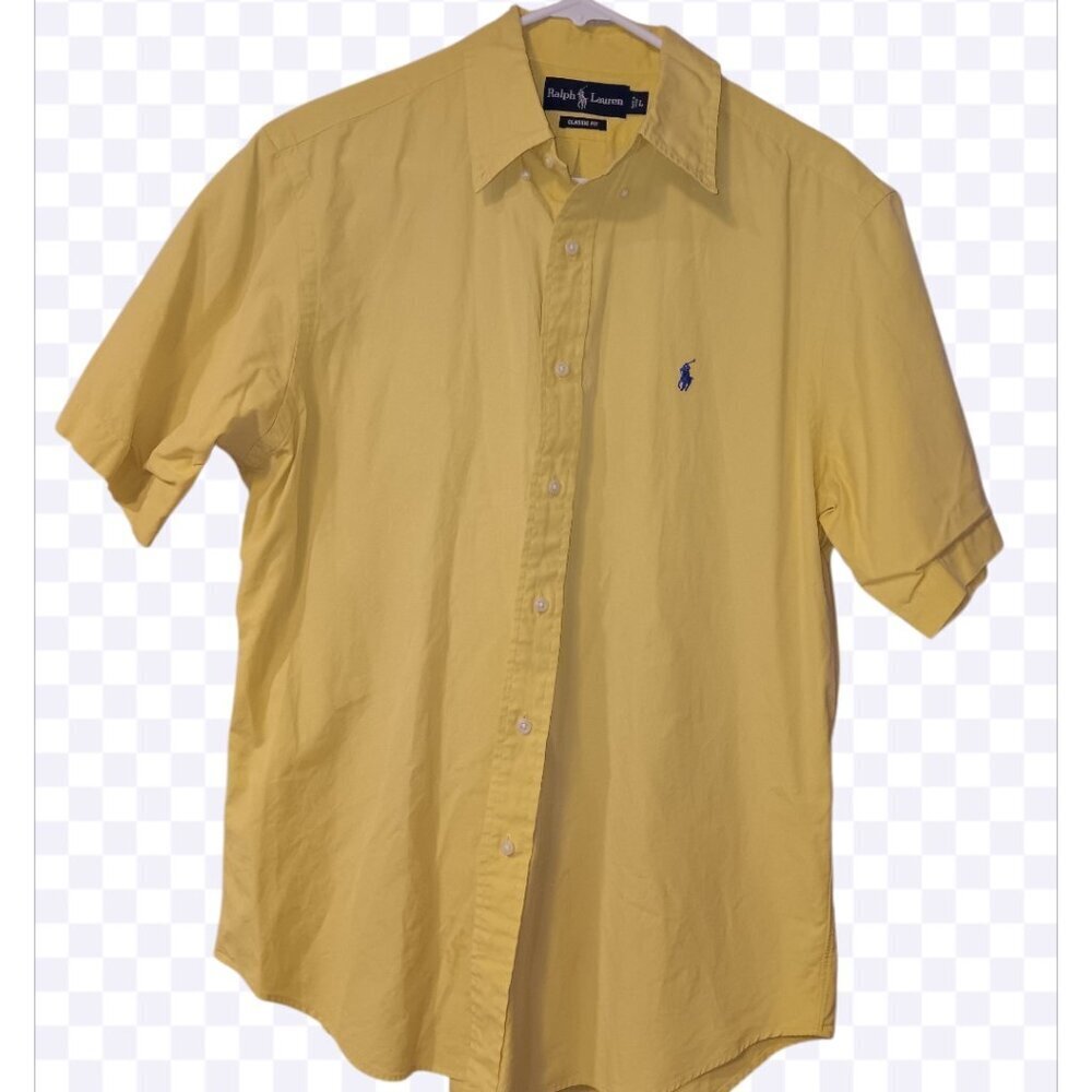 Vintage 90's Polo Ralph Lauren Button Up Shirt sz L